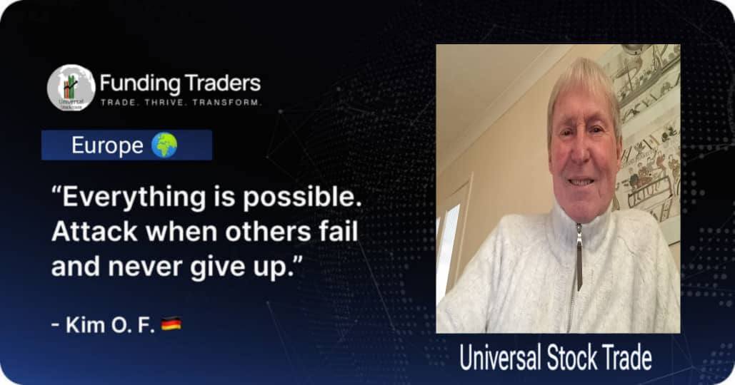 Funded Trader Interview Banner - Kim Germany